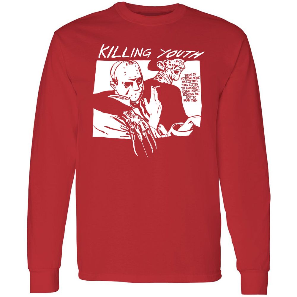 Long Sleeve T-Shirt - 8KT934H6 - Red - 14