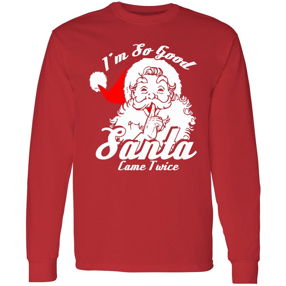 Long Sleeve T-Shirt - V9E4M13Y - Red - 14