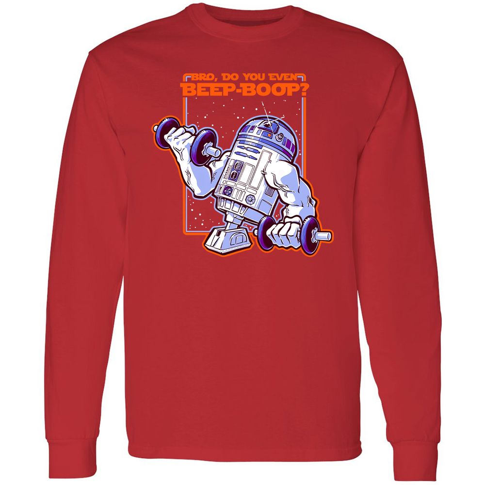 Long Sleeve T-Shirt - 5BT65L3R - Red - 14