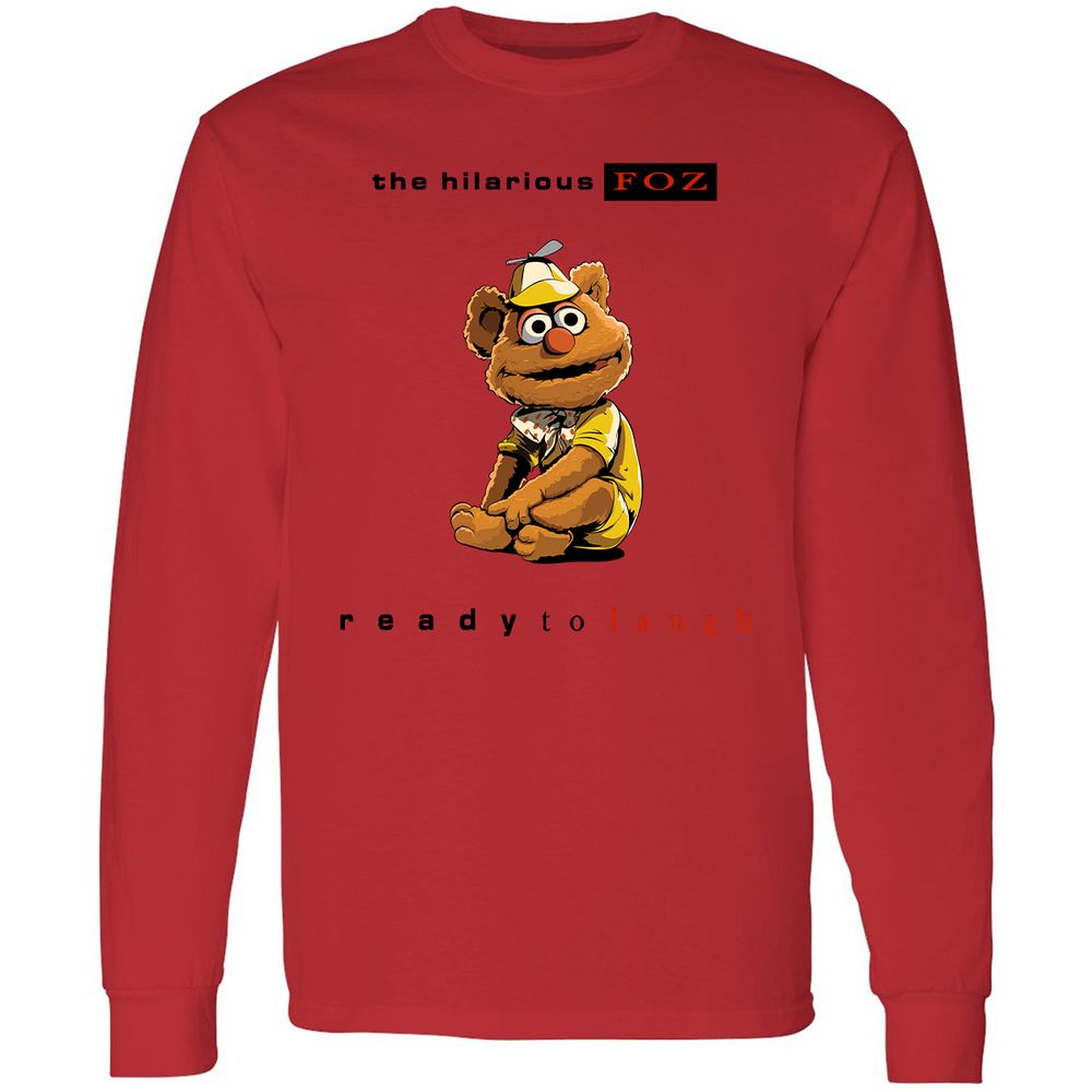 Long Sleeve T-Shirt - 1PZTJE5S - Red - 14