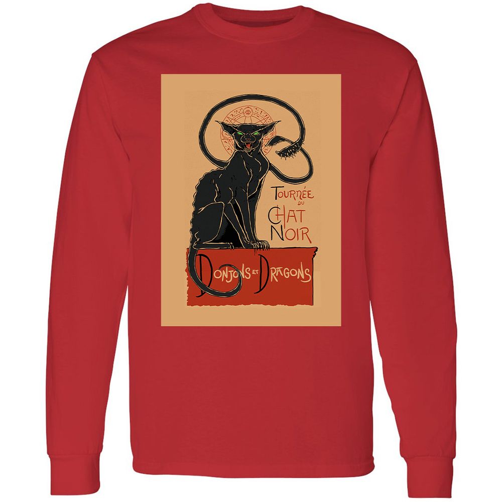 Long Sleeve T-Shirt - VM1D5Q9Q - Red - 14