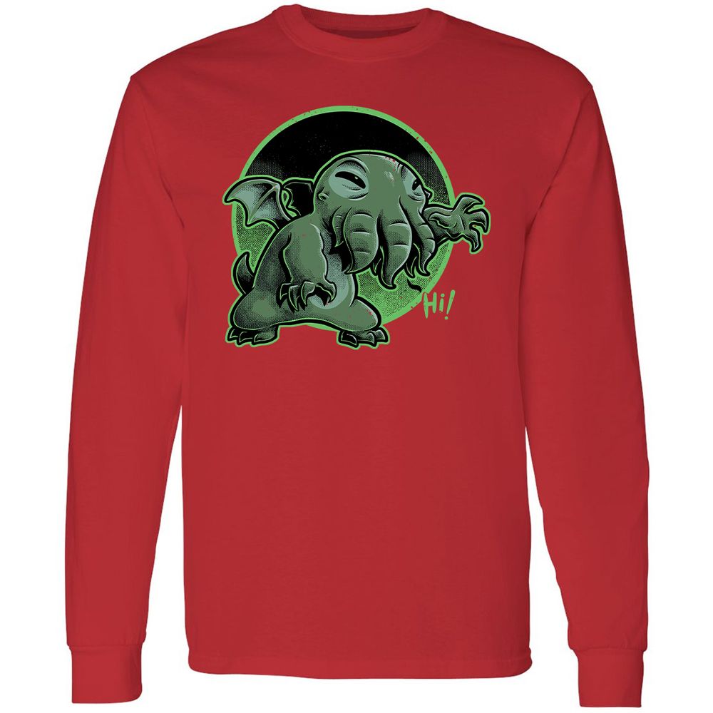 Long Sleeve T-Shirt - XXPVNCCG - Red - 14