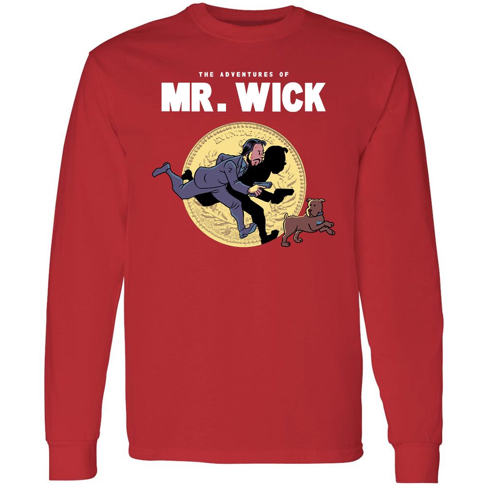 Long Sleeve T-Shirt - MJ137SXU - Red - 14