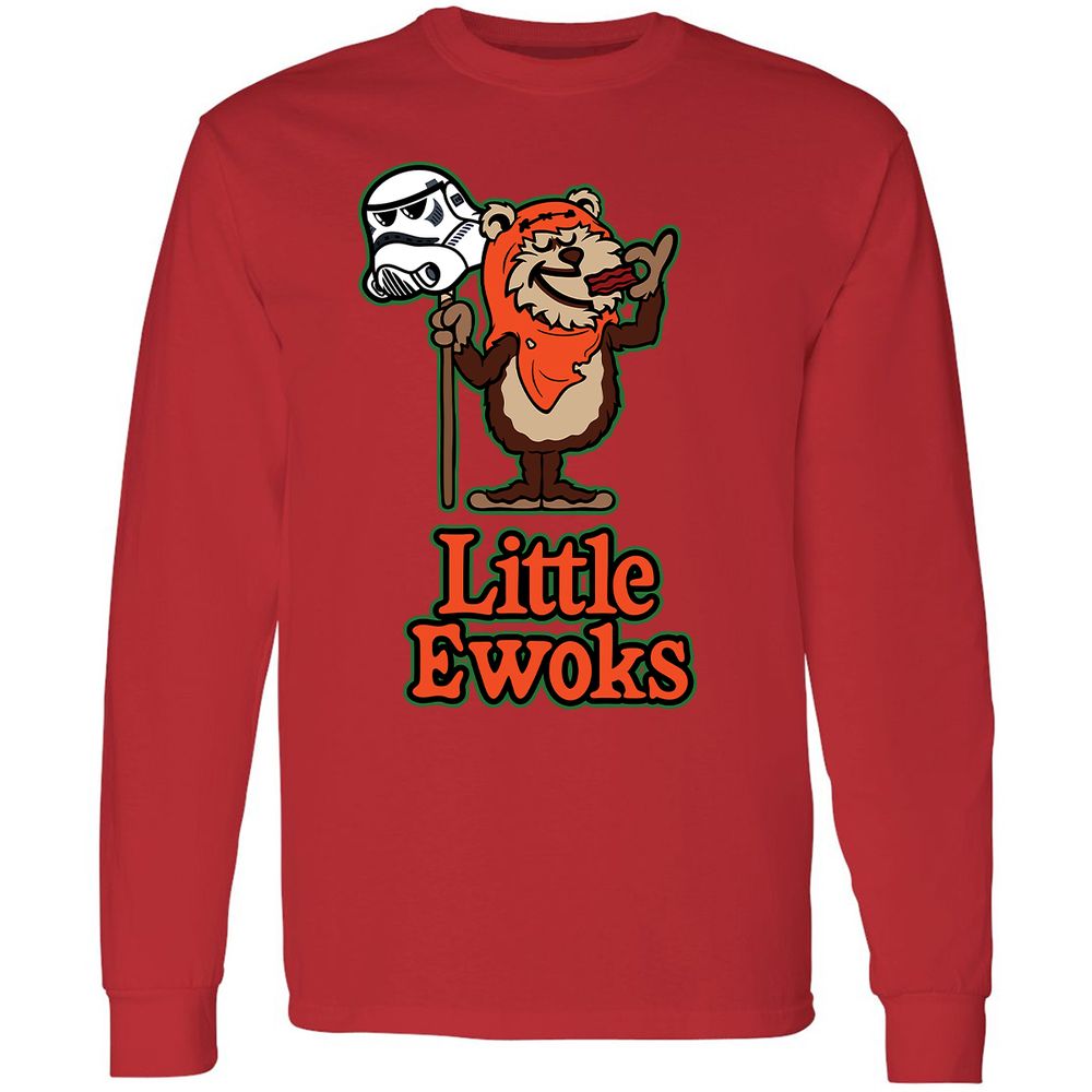 Long Sleeve T-Shirt - 6BJH5H4T - Red - 14