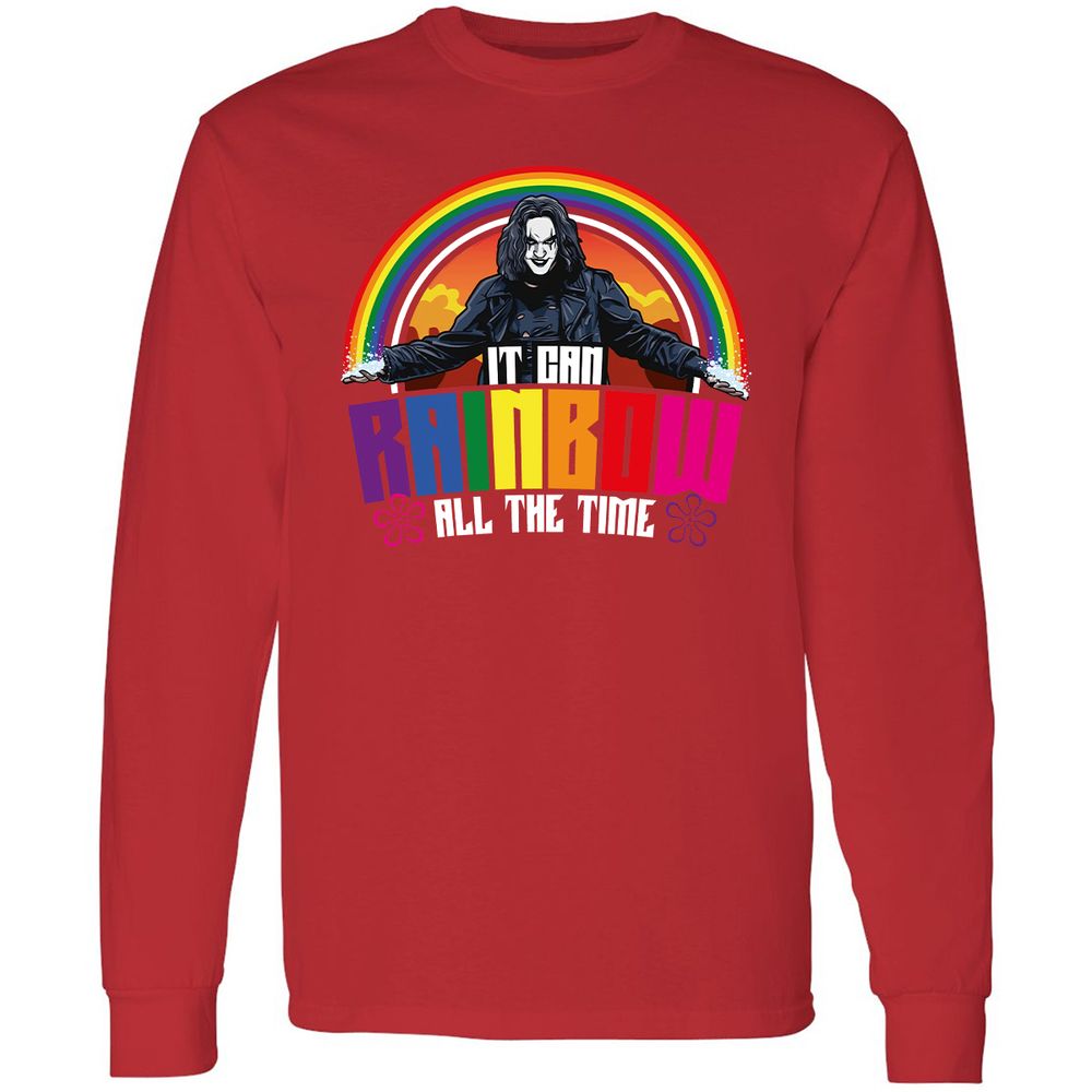 Long Sleeve T-Shirt - JFML4BDQ - Red - 14