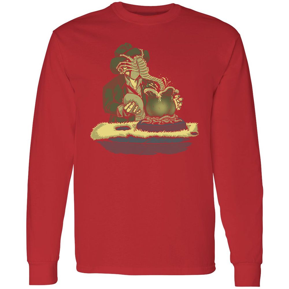 Long Sleeve T-Shirt - 3T9ENYA4 - Red - 14
