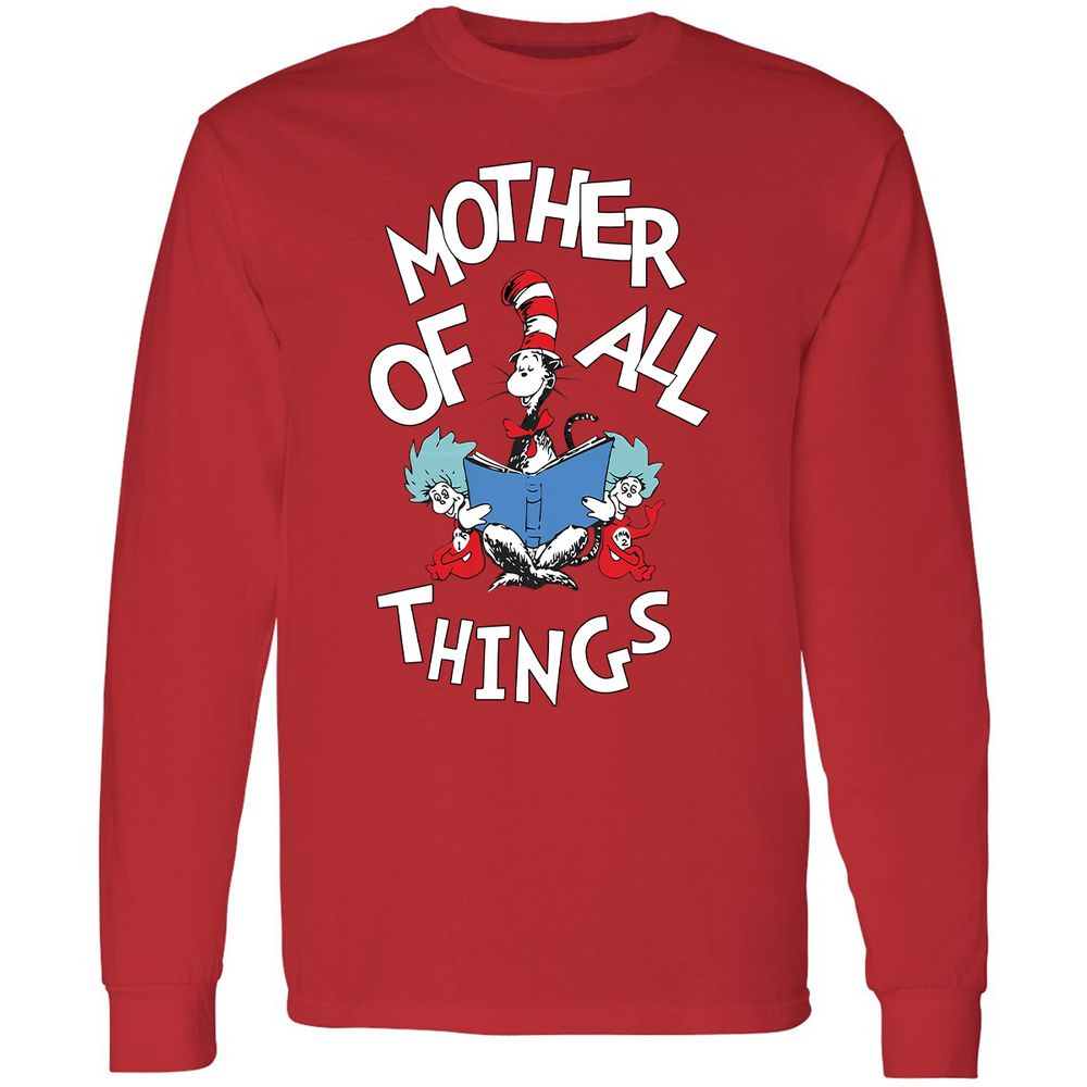 Long Sleeve T-Shirt - PLBULFLR - Red - 14