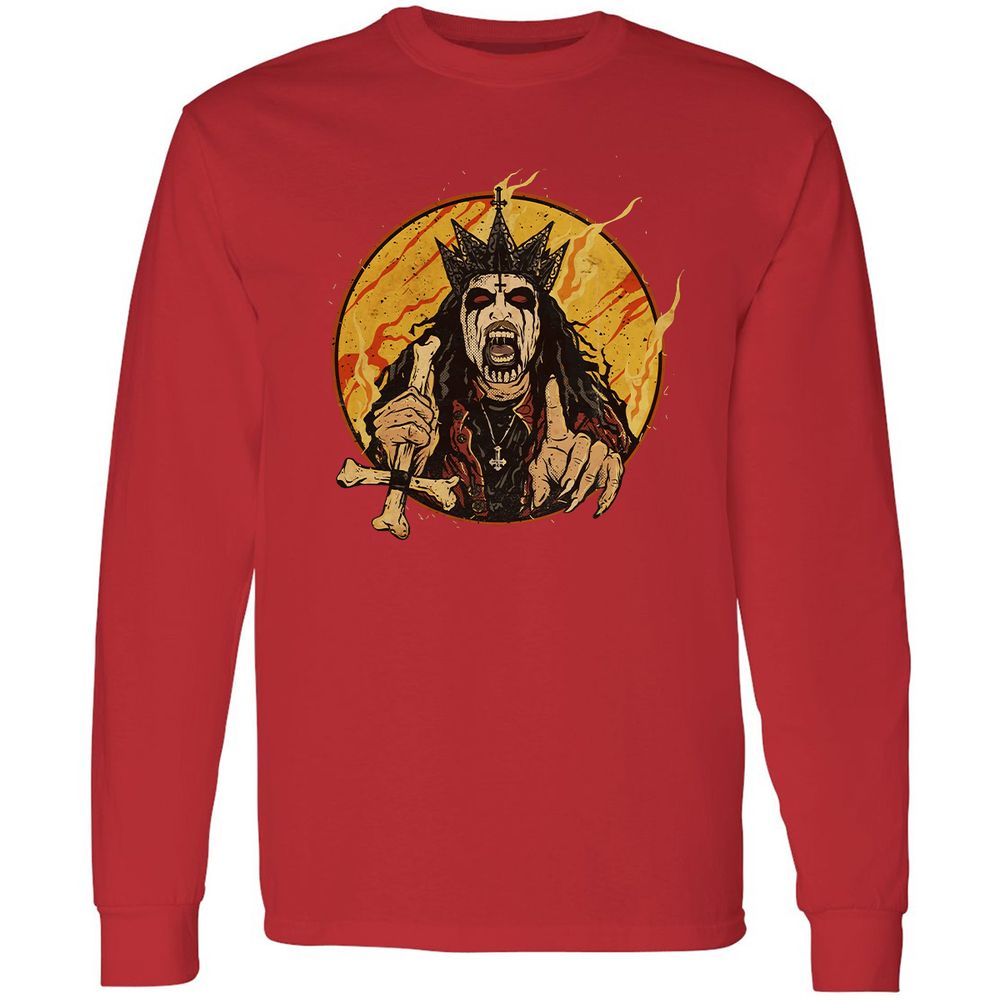 Long Sleeve T-Shirt - GGP1SCNP - Red - 14
