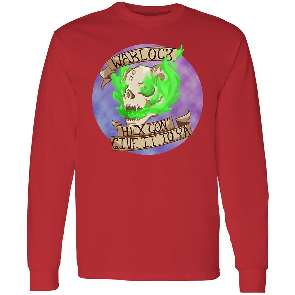 Long Sleeve T-Shirt - 6E19K3A9 - Red - 14