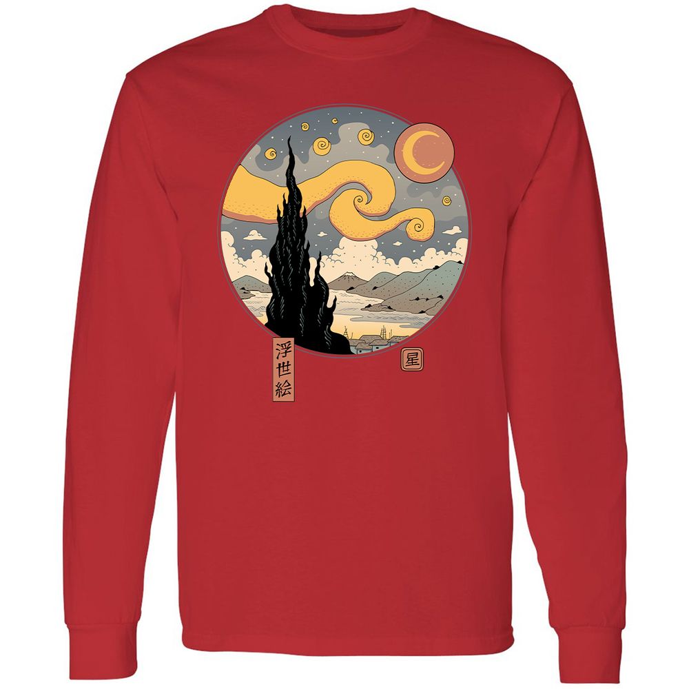 Long Sleeve T-Shirt - 8KM2BNY2 - Red - 14