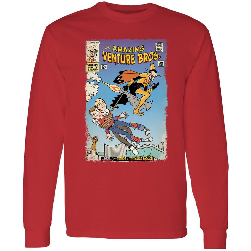 Long Sleeve T-Shirt - W92DUDUP - Red - 14