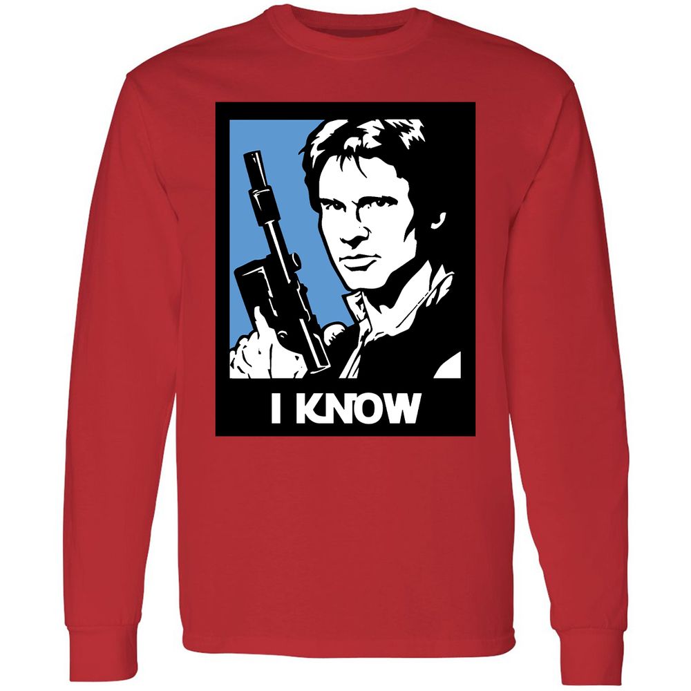 Long Sleeve T-Shirt - ADHCWV9S - Red - 14