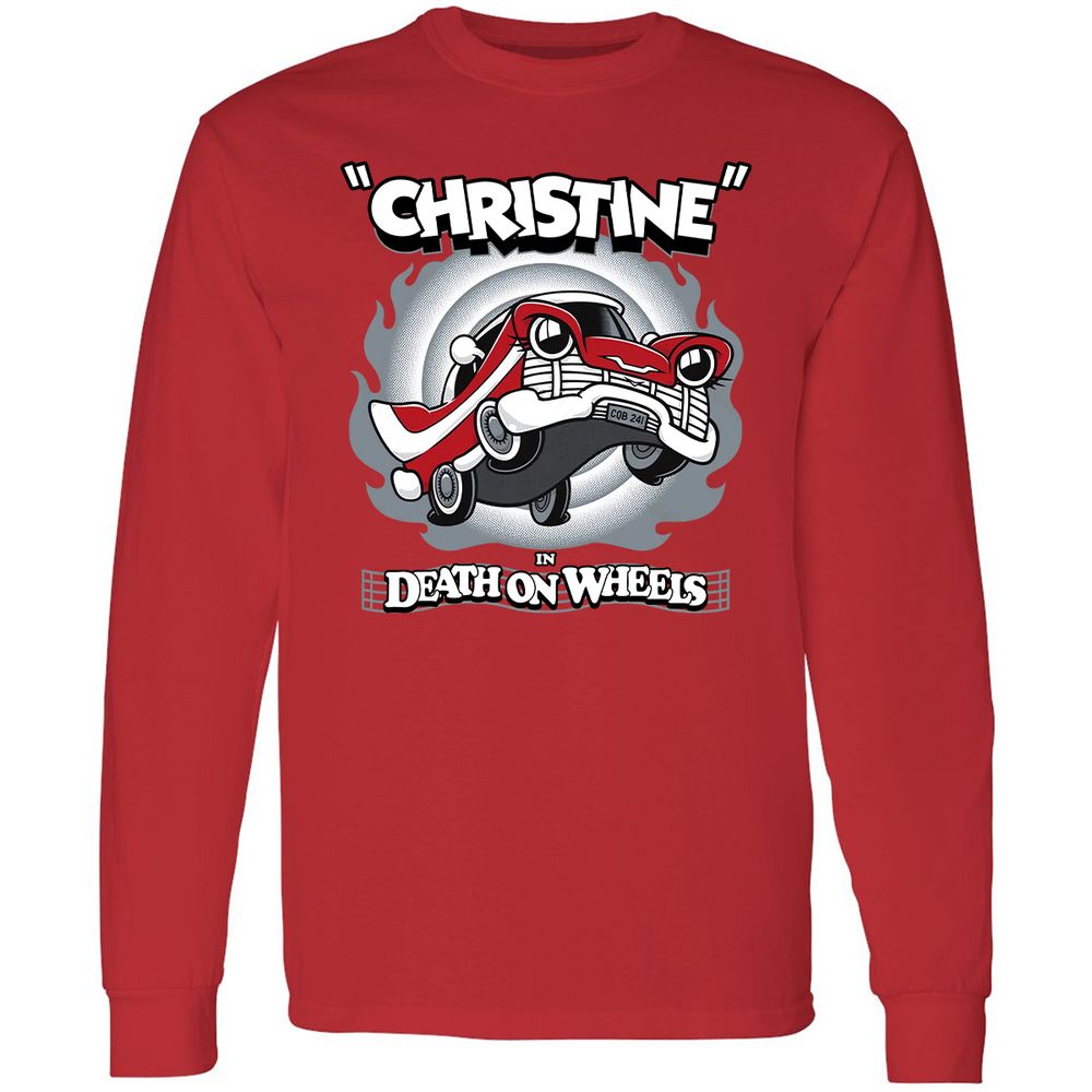 Long Sleeve T-Shirt - NXKC3LQ6 - Red - 14