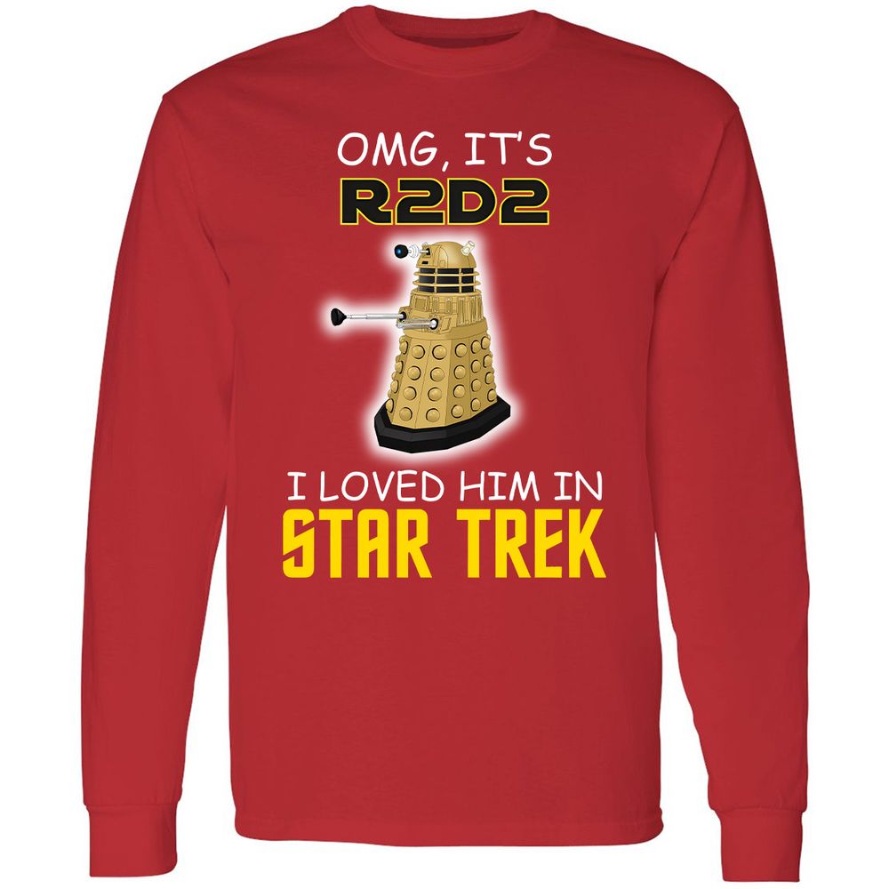 Long Sleeve T-Shirt - 85HYEHWC - Red - 14