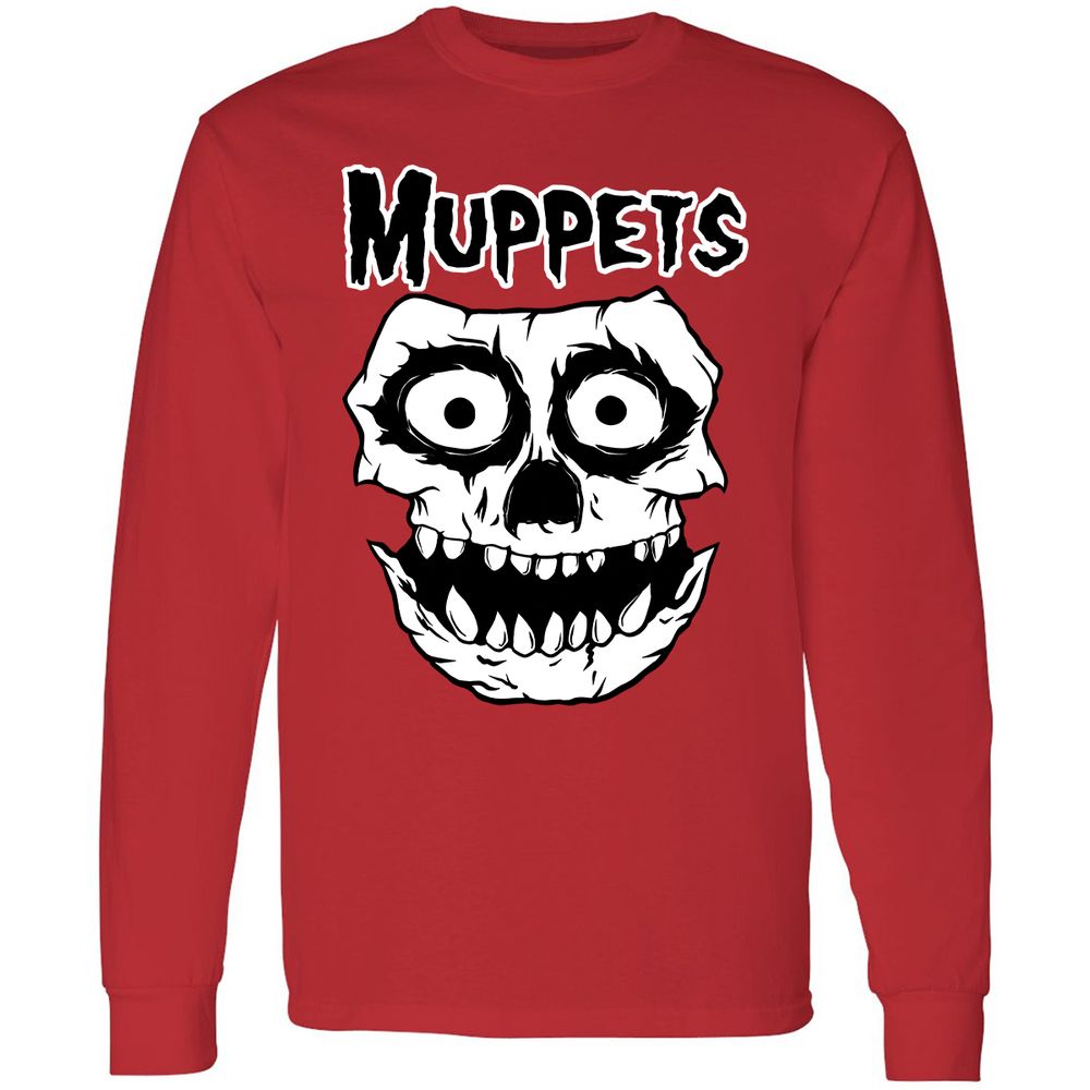 Long Sleeve T-Shirt - DEF1VV1C - Red - 14