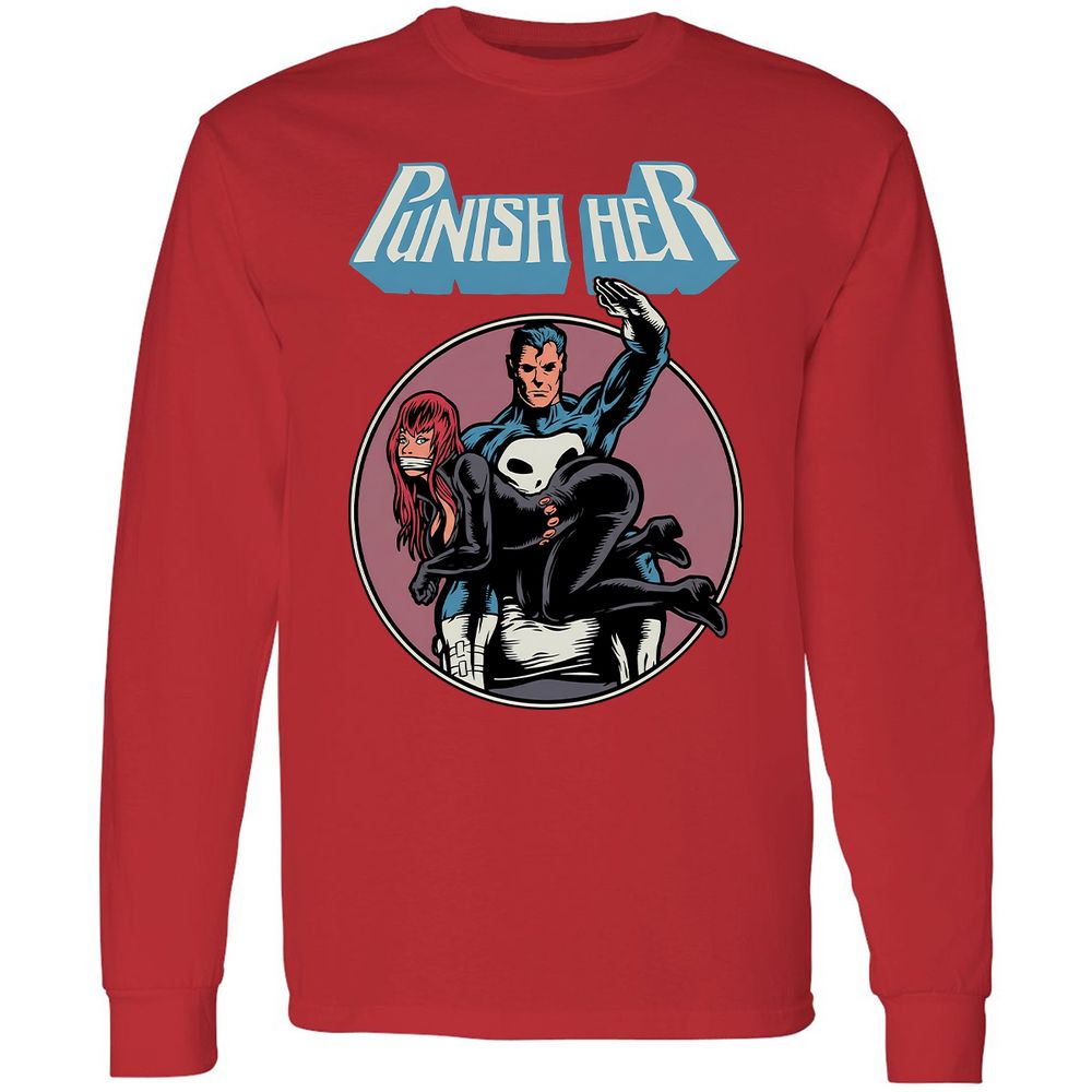 Long Sleeve T-Shirt - F4VSVMNM - Red - 14