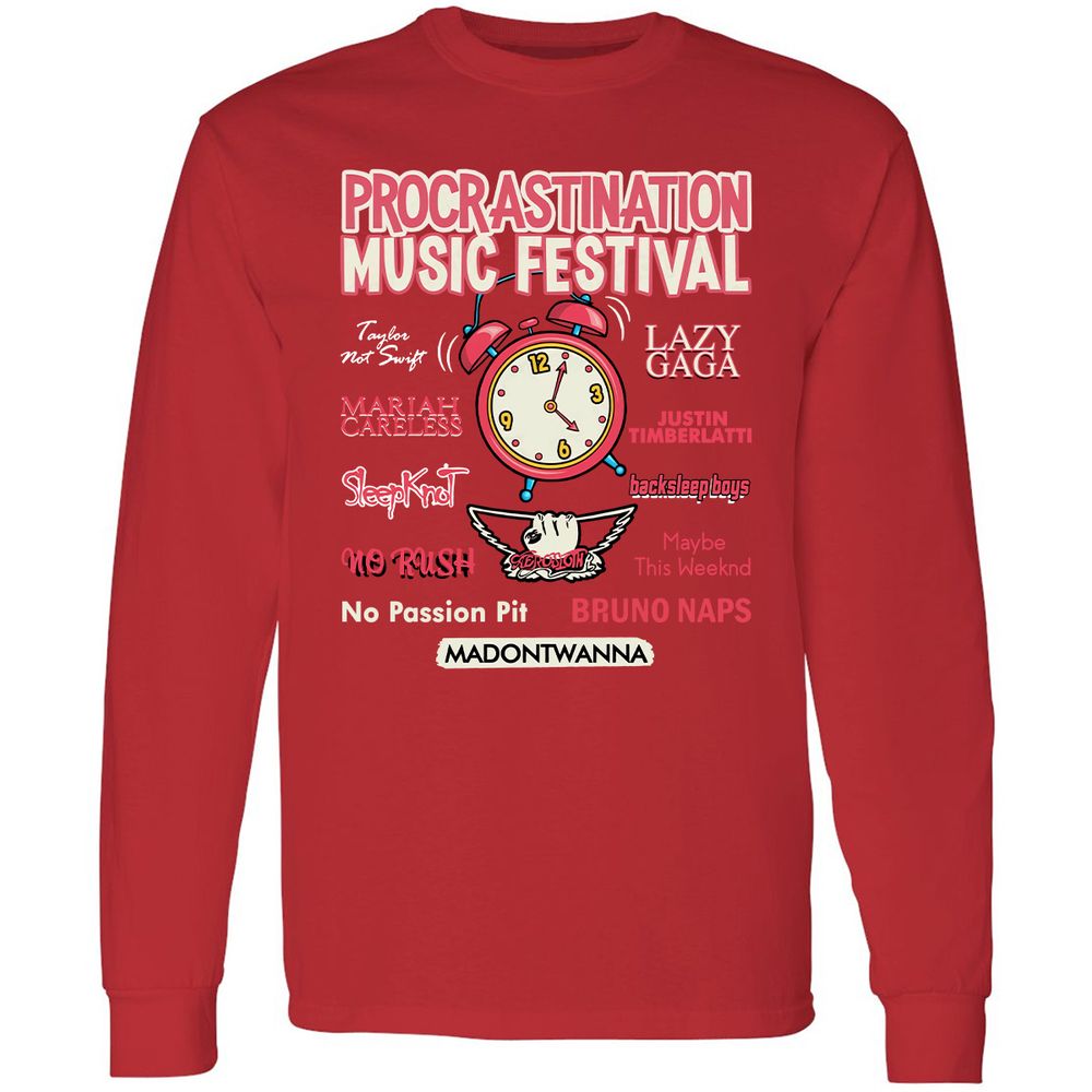 Long Sleeve T-Shirt - STWJ323F - Red - 14
