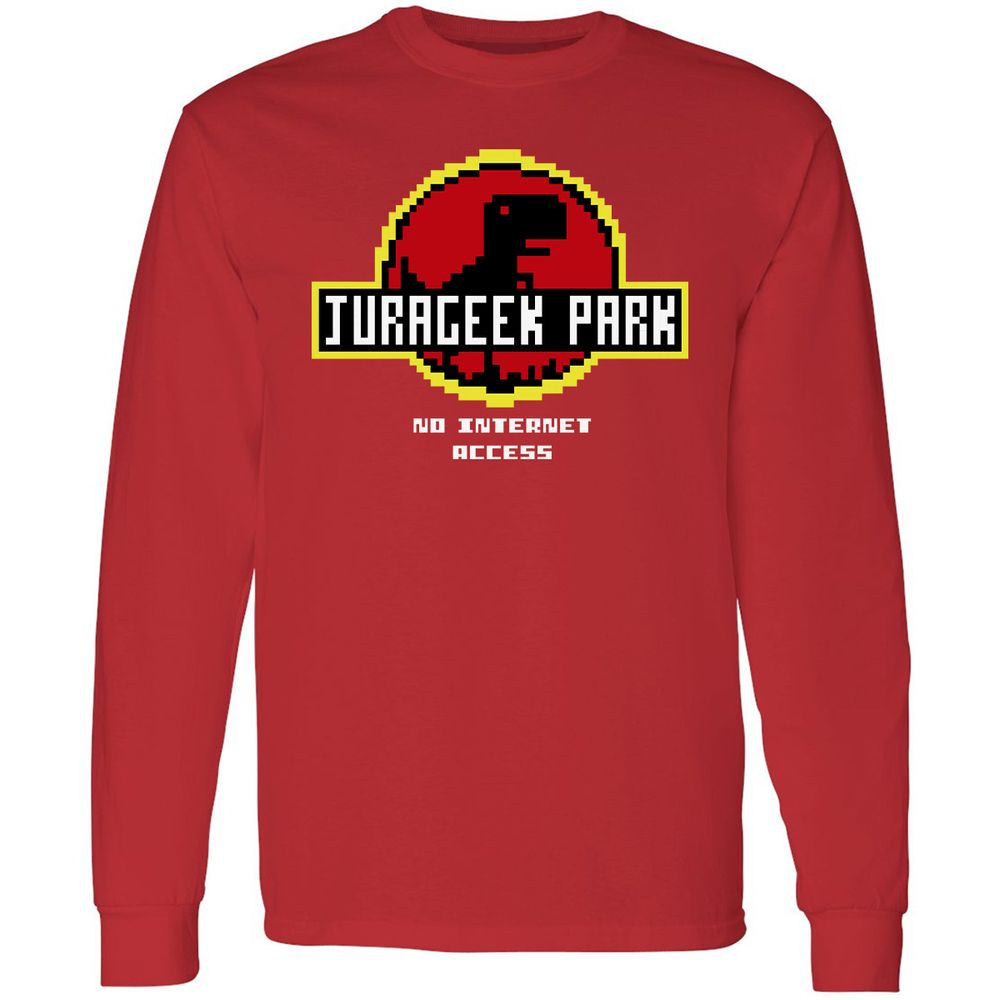 Long Sleeve T-Shirt - UAEP9Z34 - Red - 14