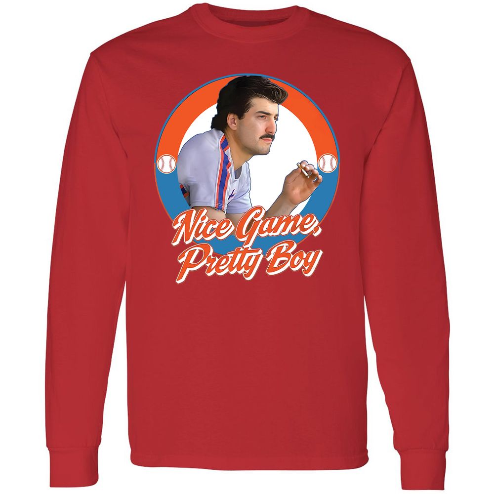Long Sleeve T-Shirt - 7H9VDS41 - Red - 14