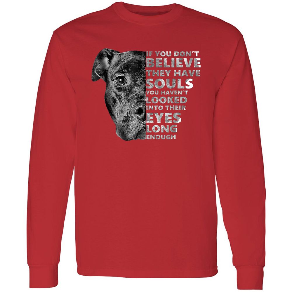 Long Sleeve T-Shirt - GBZFAMWP - Red - 14