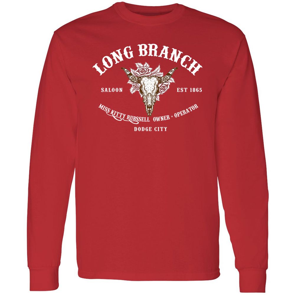 Long Sleeve T-Shirt - TNBNYFUG - Red - 14