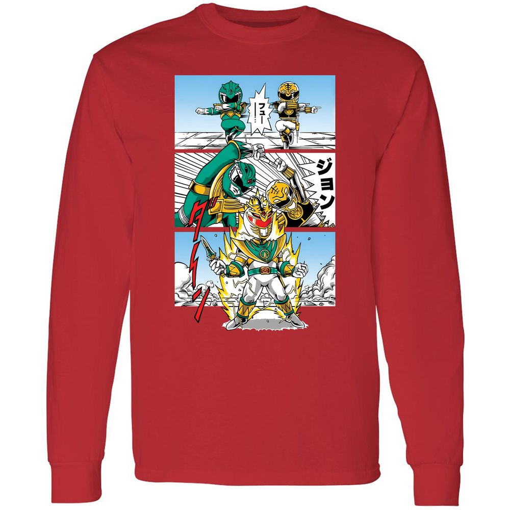 Long Sleeve T-Shirt - PFWEE8XE - Red - 14