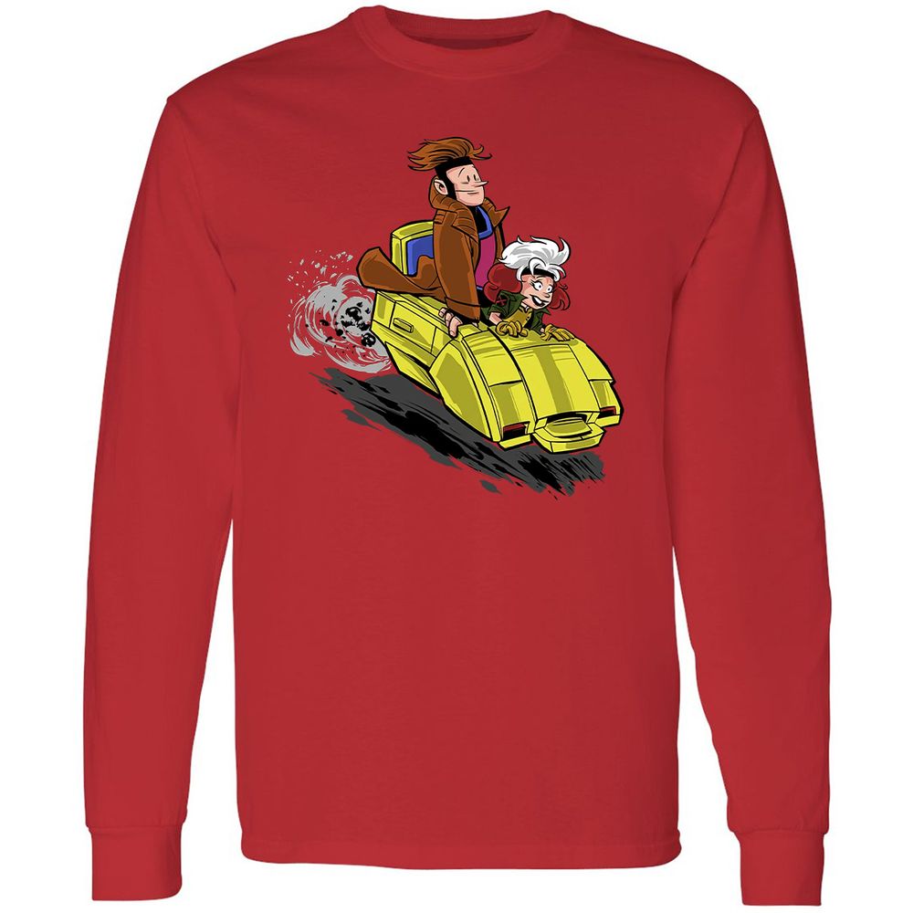 Long Sleeve T-Shirt - BYWG6W9C - Red - 14