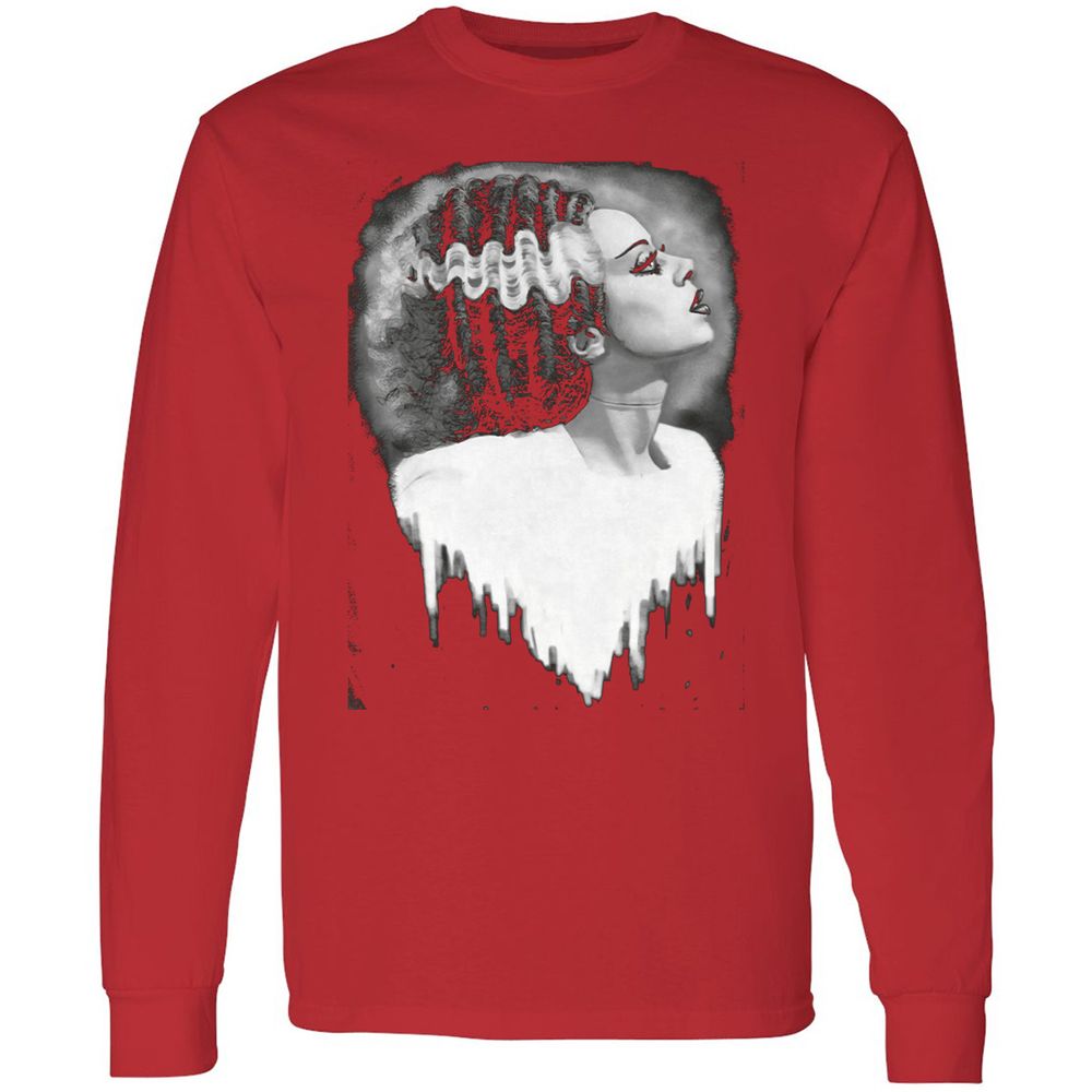 Long Sleeve T-Shirt - YK73EP9X - Red - 14