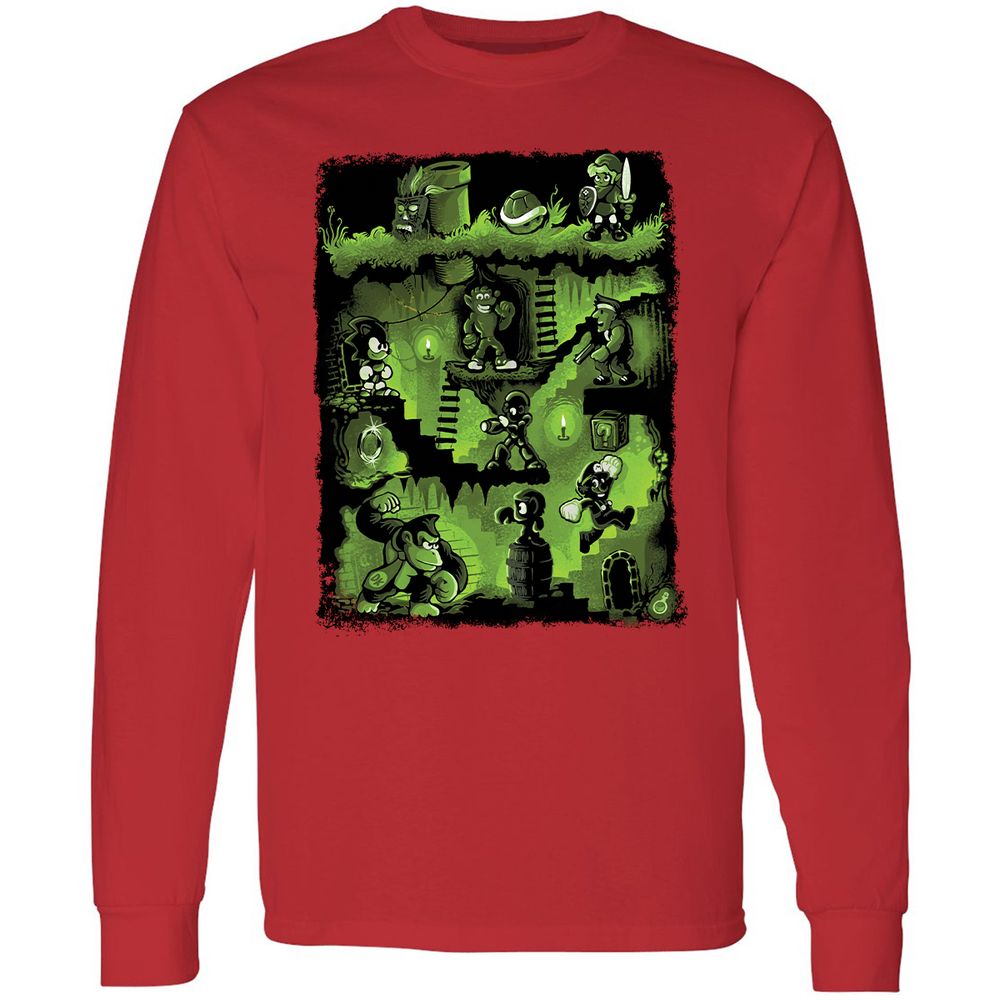 Long Sleeve T-Shirt - 2PY8ZN9R - Red - 14
