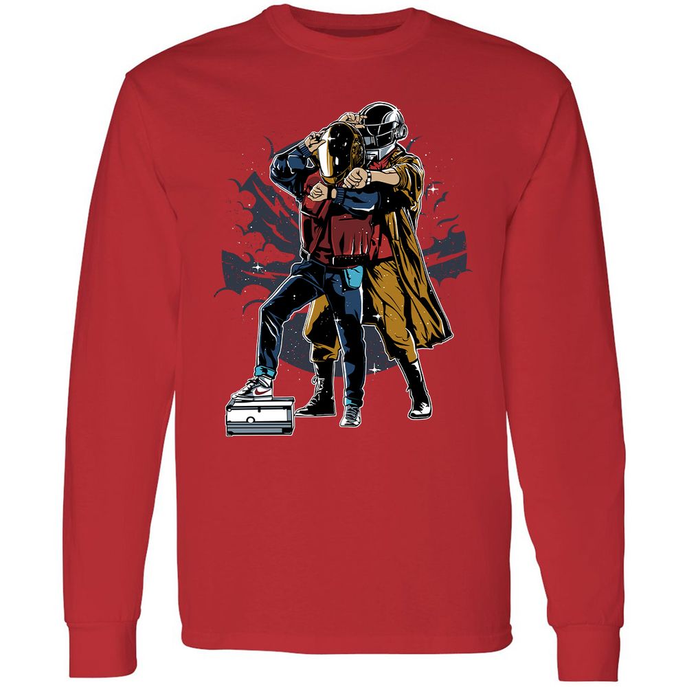 Long Sleeve T-Shirt - R828P2WV - Red - 14