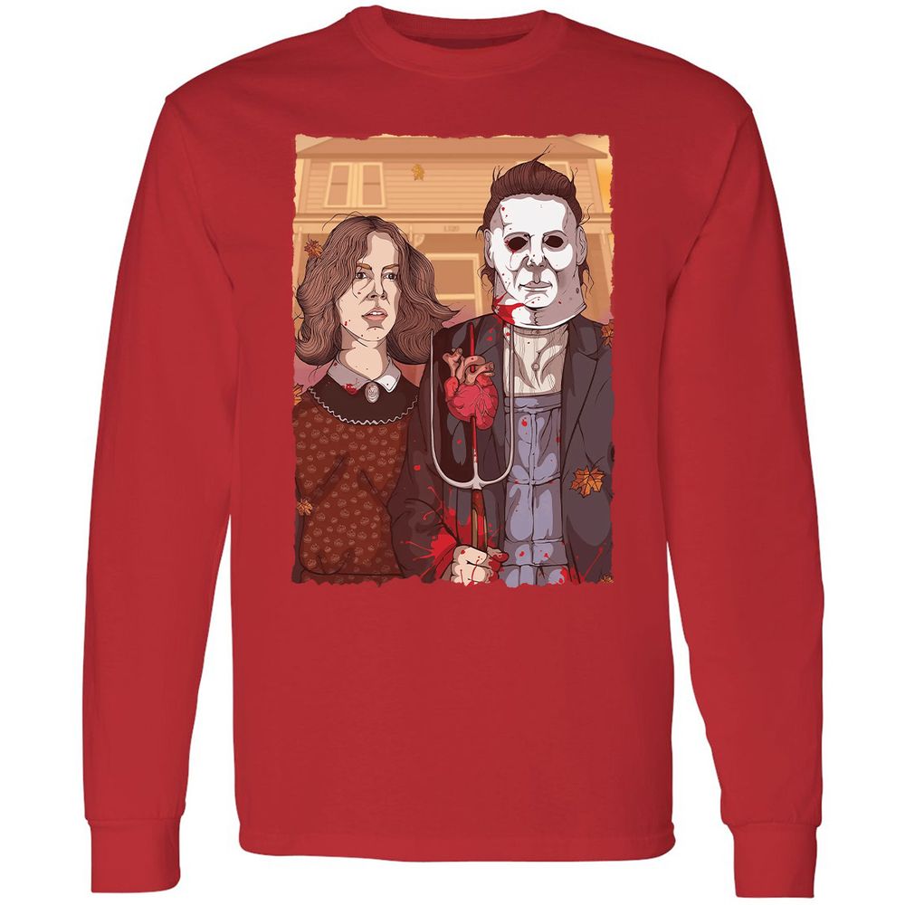 Long Sleeve T-Shirt - NELYS14F - Red - 14