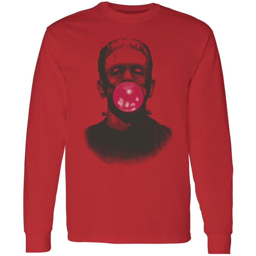 Long Sleeve T-Shirt - R3P37P5C - Red - 14