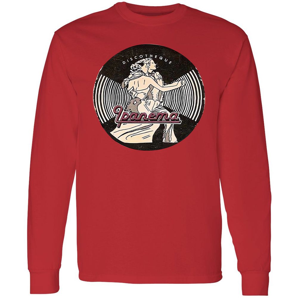 Long Sleeve T-Shirt - NG28H8DJ - Red - 14