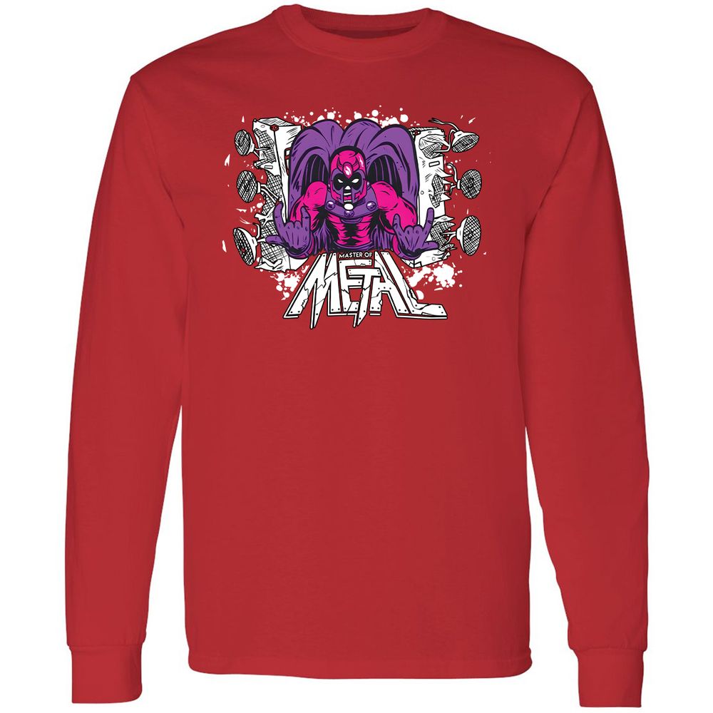 Long Sleeve T-Shirt - W8W4GX6E - Red - 14