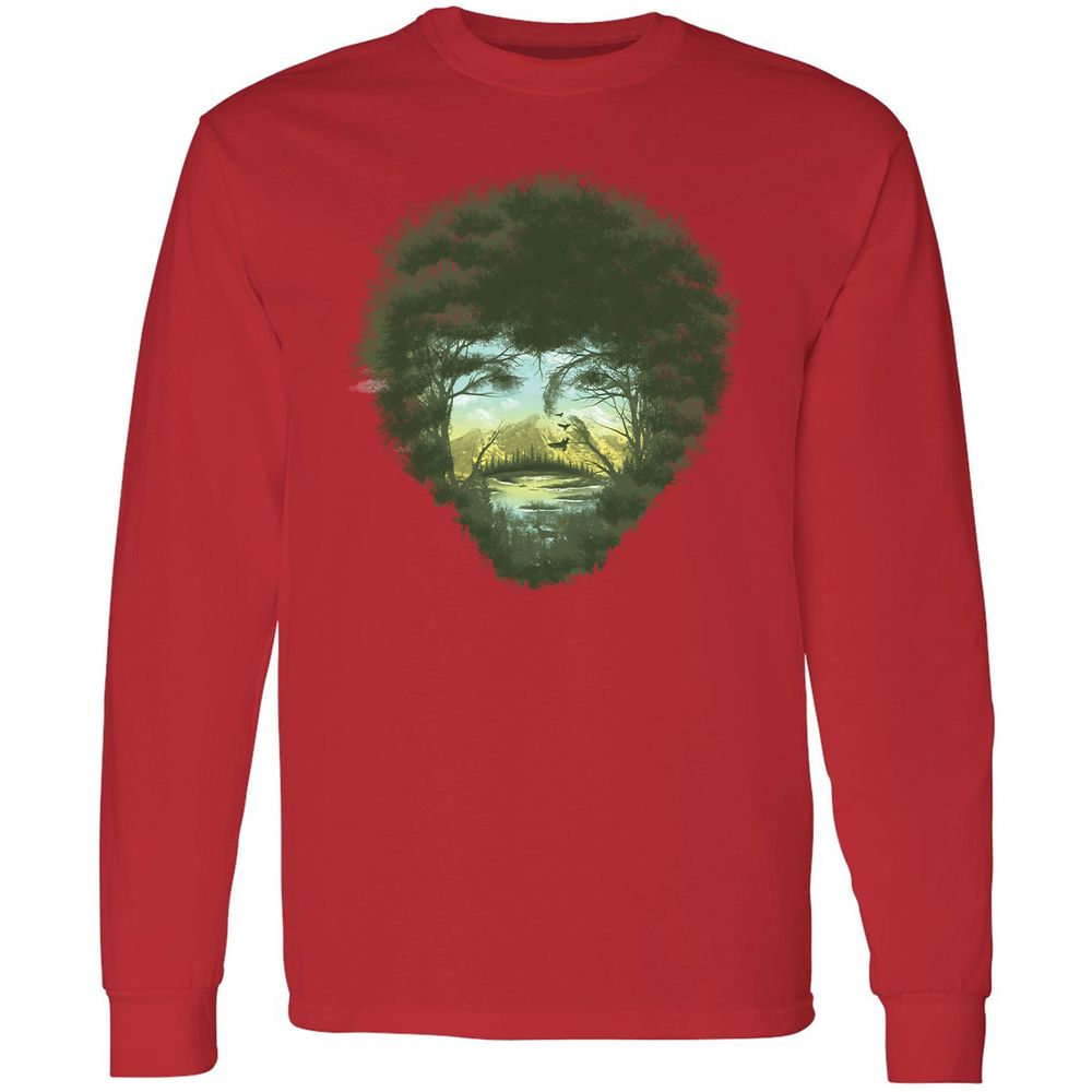 Long Sleeve T-Shirt - HVU22V1S - Red - 14