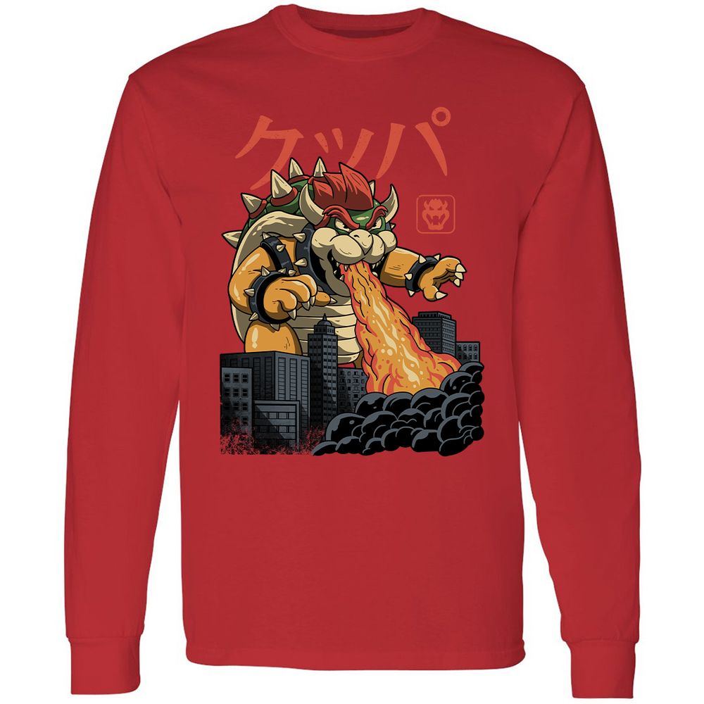 Long Sleeve T-Shirt - 99H2RZV3 - Red - 14