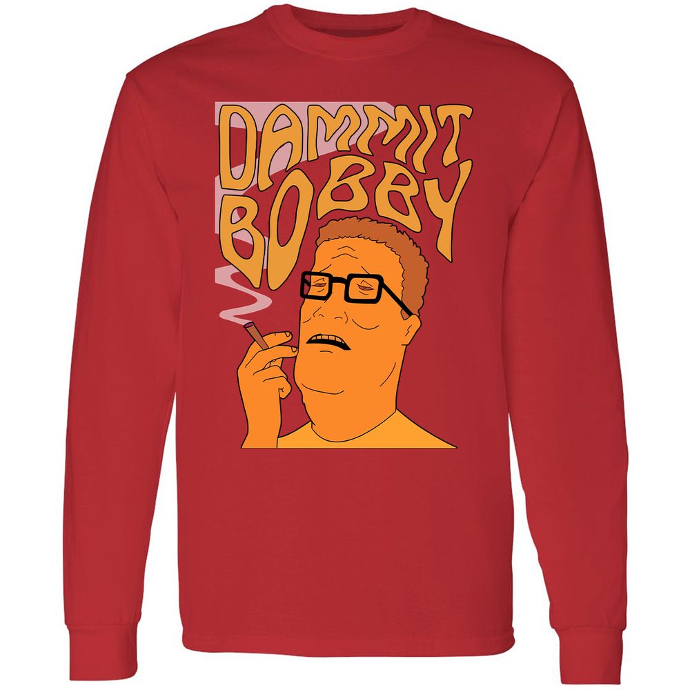 Long Sleeve T-Shirt - 99VLQ3KE - Red - 14