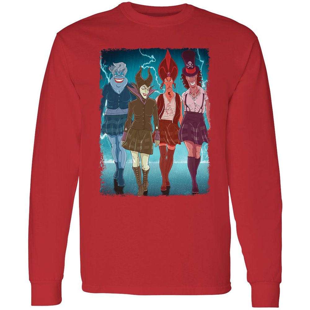Long Sleeve T-Shirt - 6HVFMCG9 - Red - 14
