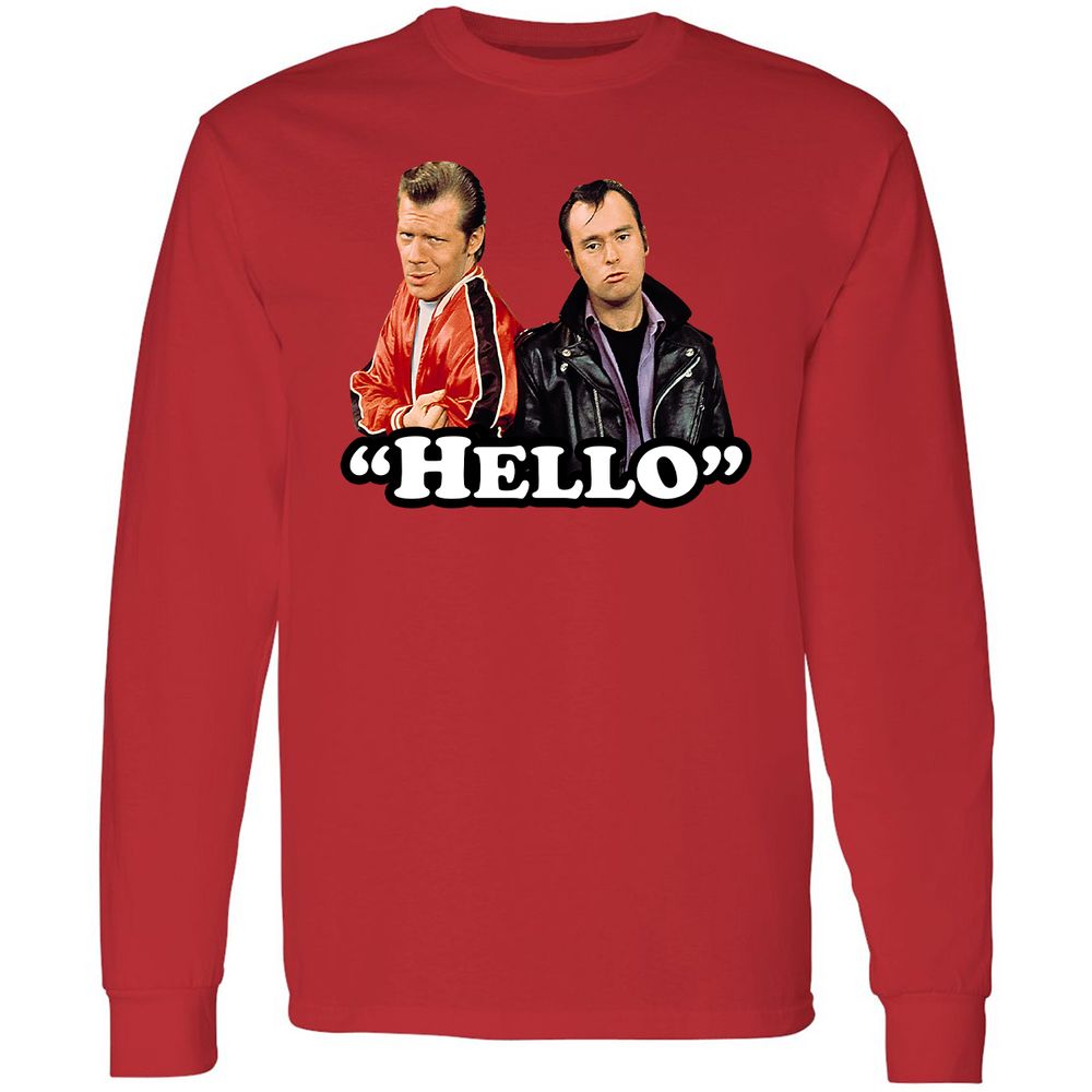 Long Sleeve T-Shirt - EAH4RNDV - Red - 14