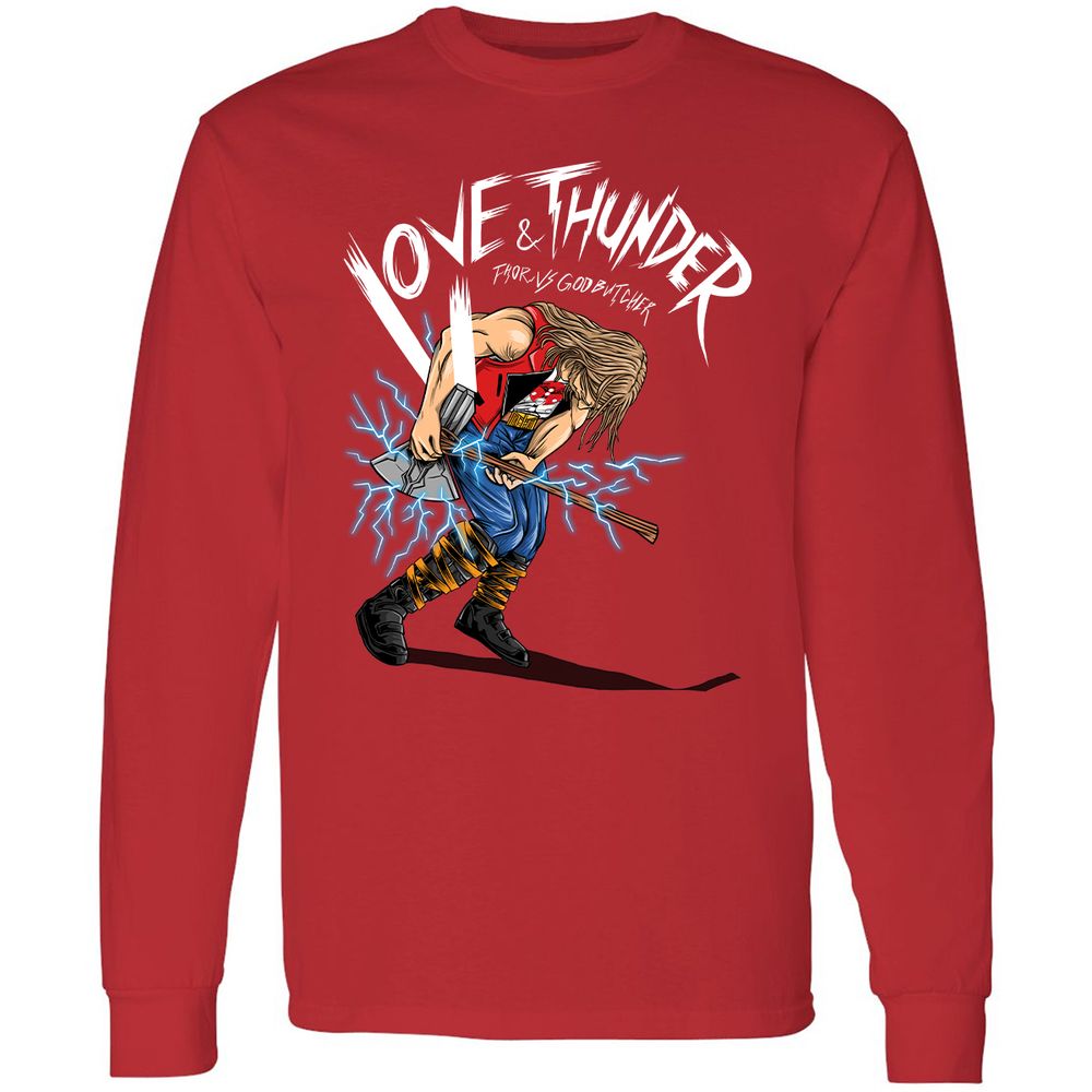 Long Sleeve T-Shirt - EPL7C2RC - Red - 14