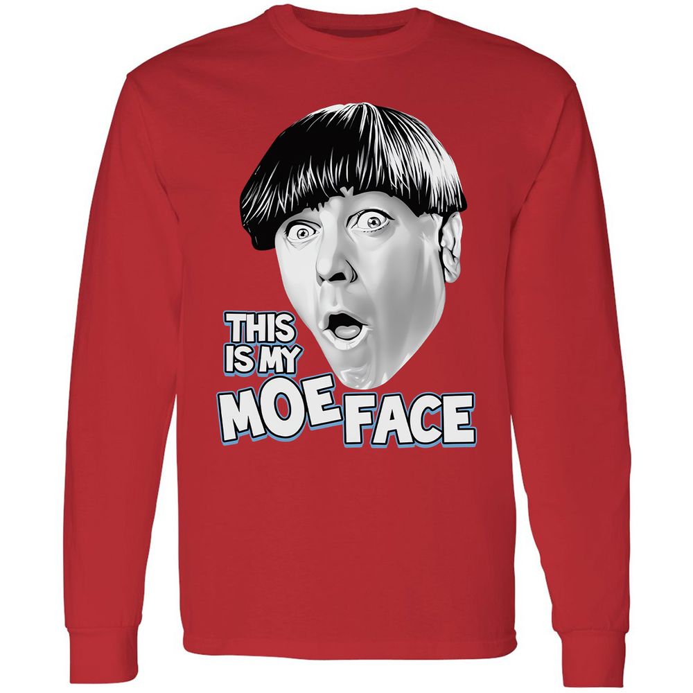 Long Sleeve T-Shirt - C8WGB5RB - Red - 14
