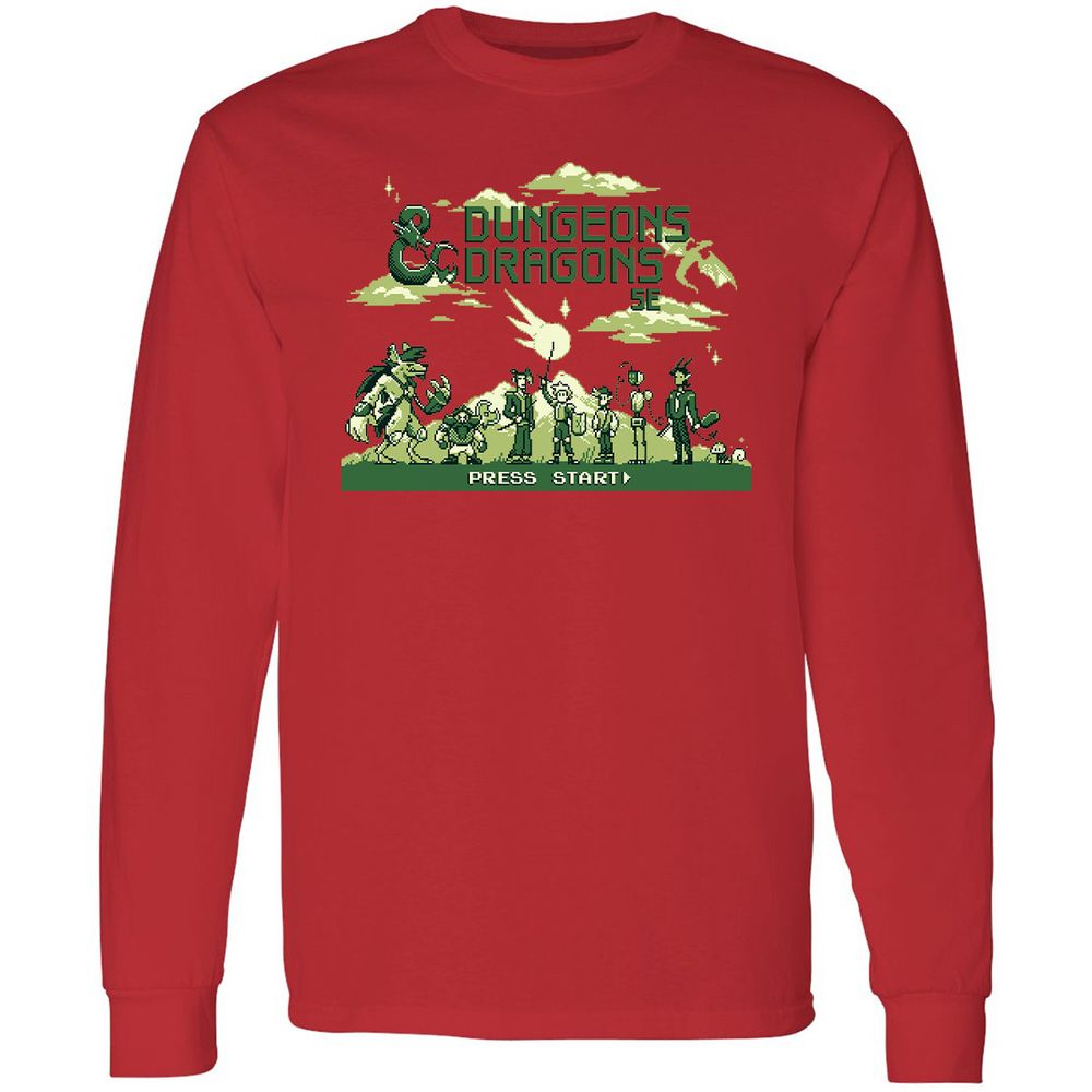 Long Sleeve T-Shirt - 6A7GSUSG - Red - 14