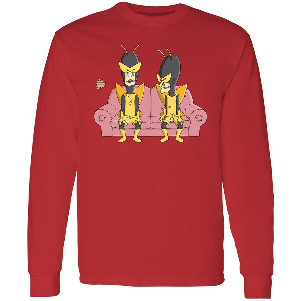 Long Sleeve T-Shirt - 7WZNLW47 - Red - 14