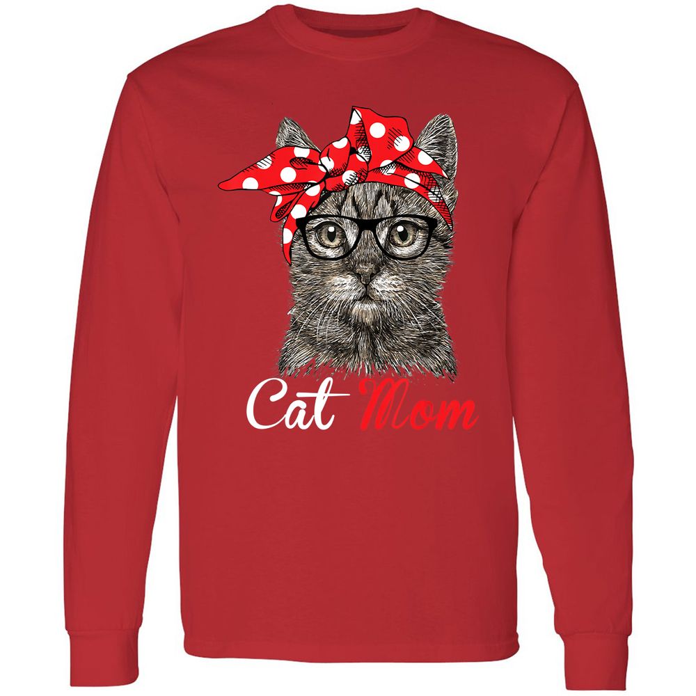 Long Sleeve T-Shirt - QPPH84L1 - Red - 14