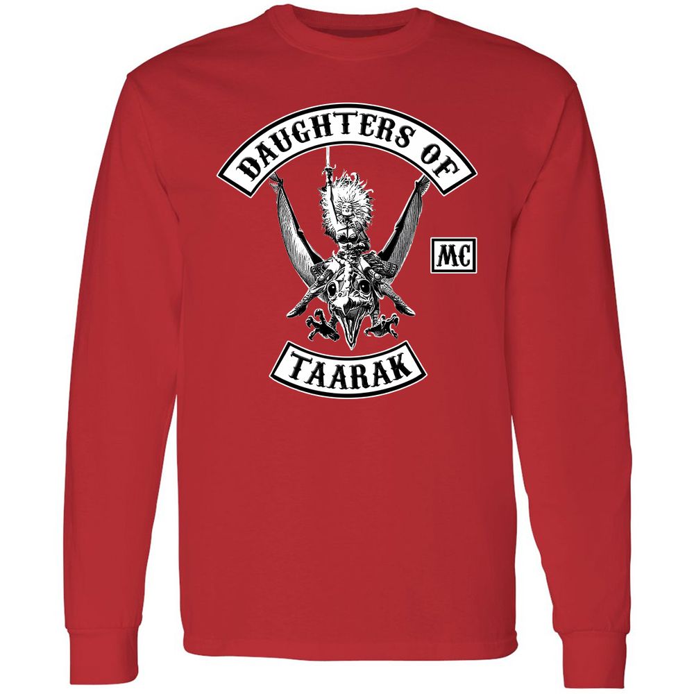 Long Sleeve T-Shirt - EZWK5H52 - Red - 14