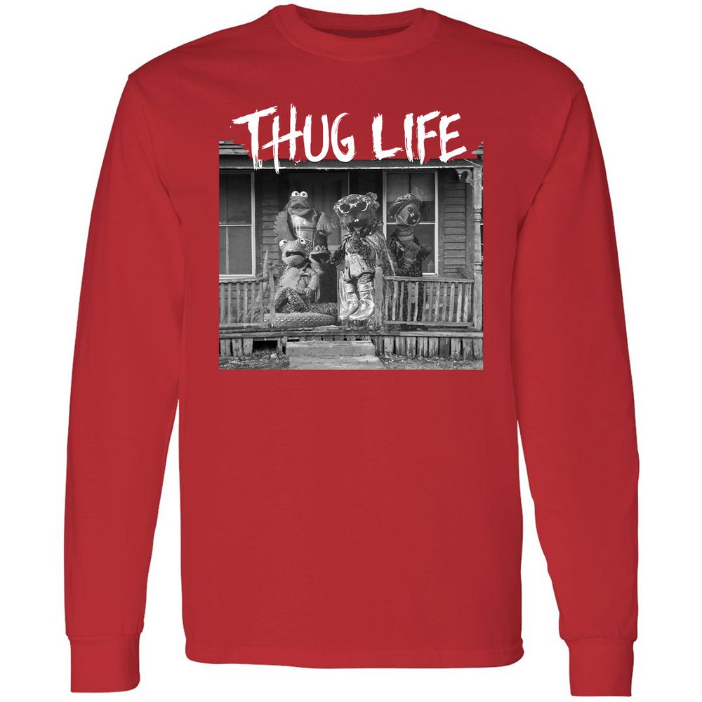 Long Sleeve T-Shirt - WLB8GWLM - Red - 14