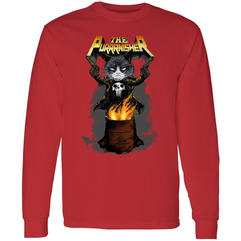 Long Sleeve T-Shirt - MPAXEZ4K - Red - 14