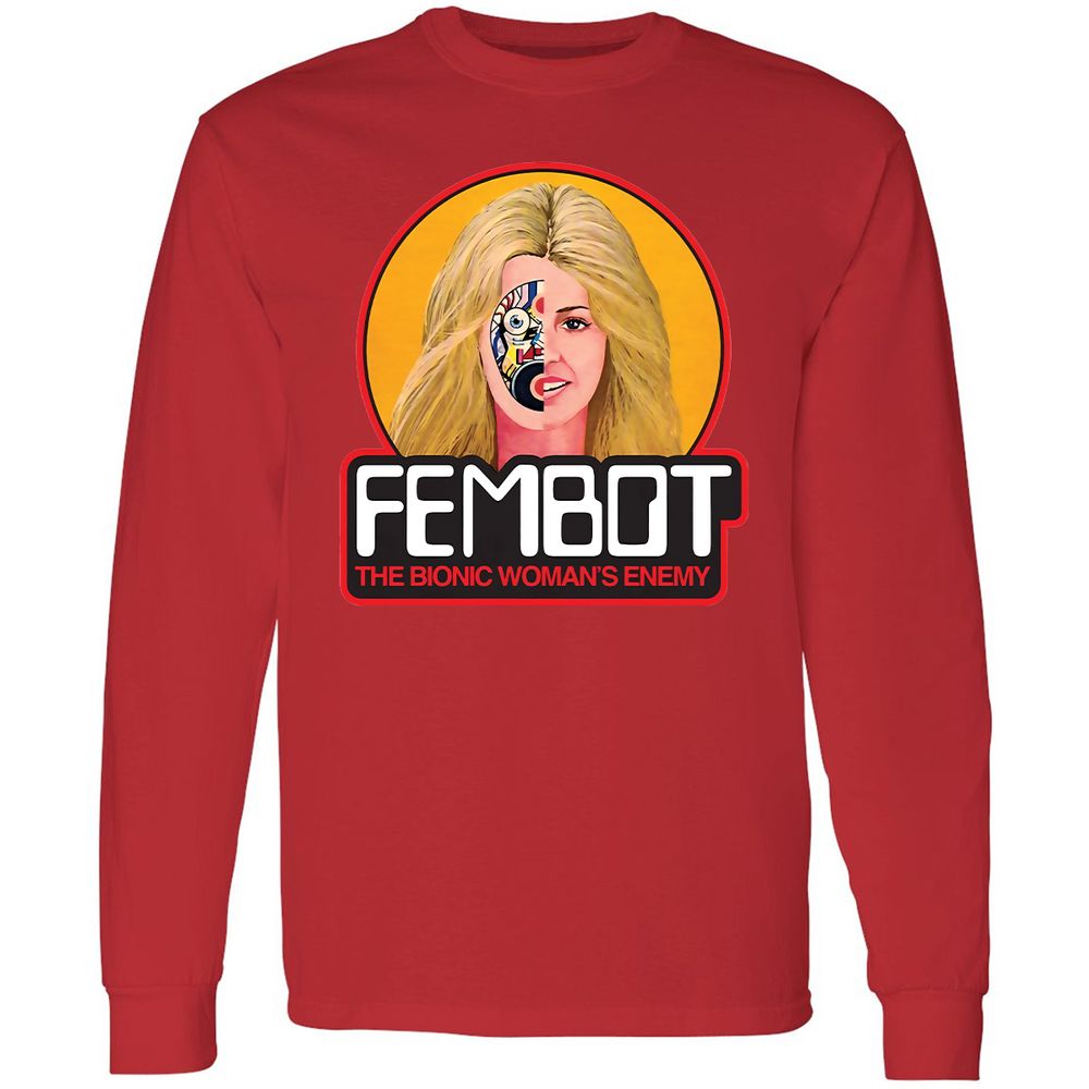 Long Sleeve T-Shirt - 9K1BU86X - Red - 14