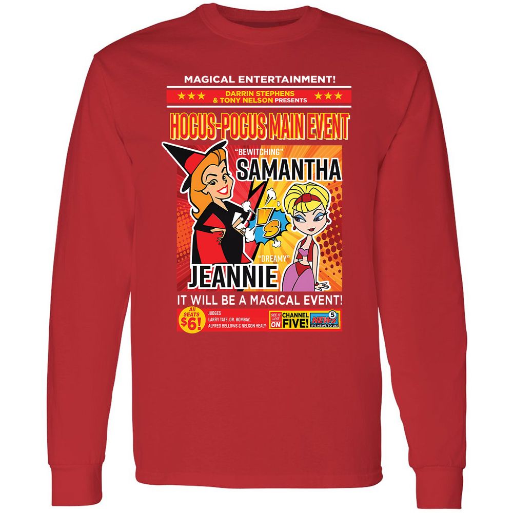 Long Sleeve T-Shirt - H57WBUNW - Red - 14