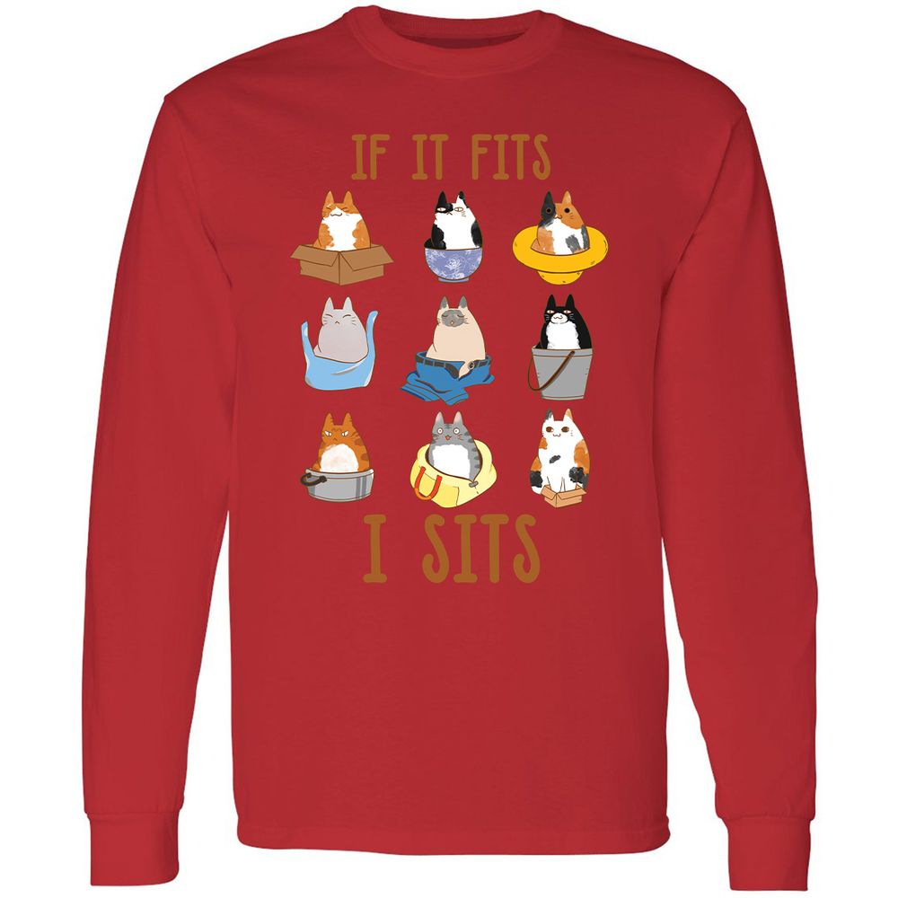 Long Sleeve T-Shirt - 3NYHD1FC - Red - 14